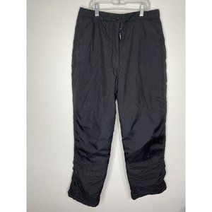 LL BEAN Snow Ski Pants Insulated Black Youth Size XL 18-20 Kids